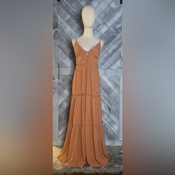 L*SPACE REVOLVE NWT SUNRISE ESCAPE MAXI DRESS - Picture 10 of 13